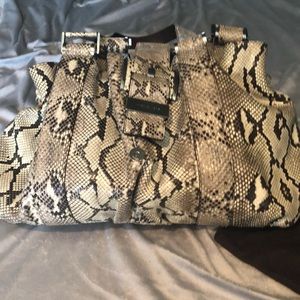 Michael Kors Authentic Python Rehearsal Bag